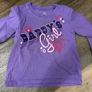 Place Purple Long Sleeve Tee with Graphic